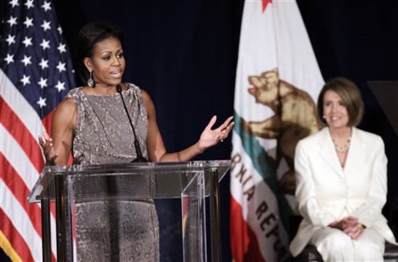 Michelle Obama, Nanci Pelosi
